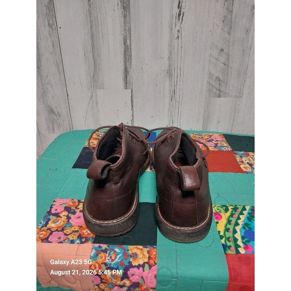 Abeo Boyd Chukka Boots Size 11M Brown Leather